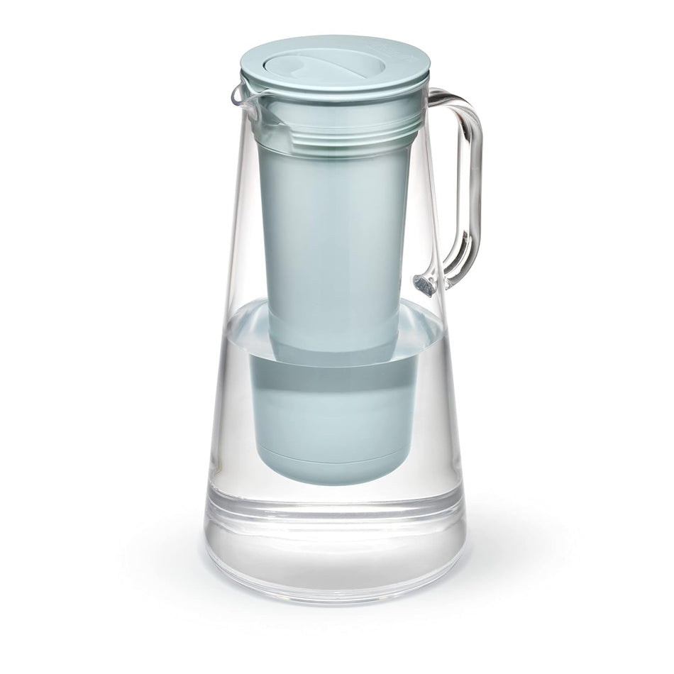 Velorixshop Water Filtration Pitcher - 7-Cup, Seafoam, BPA-Free